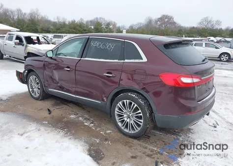 2017 Lincoln Mkx Reserve from USA, damaged, VIN 2LMPJ8LR5HBL44616